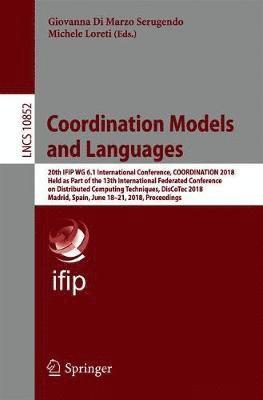 bokomslag Coordination Models and Languages