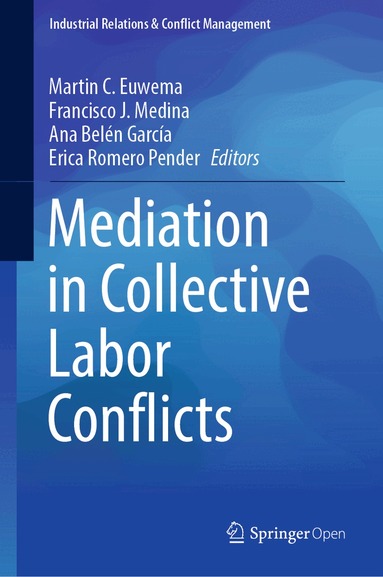 Martin C. Euwema, Francisco J. Medina, Ana Belén García, Erica Romero Pender - Mediation in Collective Labor Conflicts, Inbunden