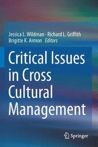 bokomslag Critical Issues in Cross Cultural Management