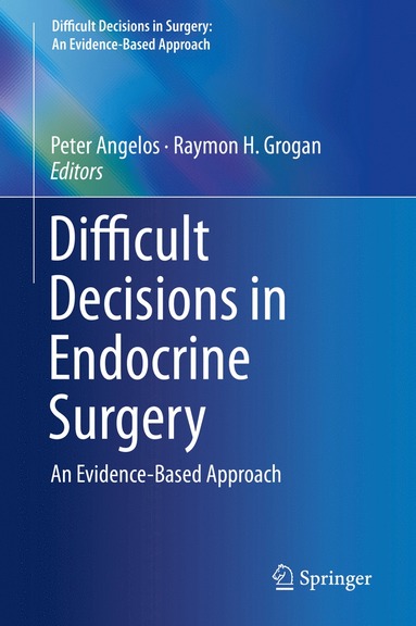 bokomslag Difficult Decisions in Endocrine Surgery