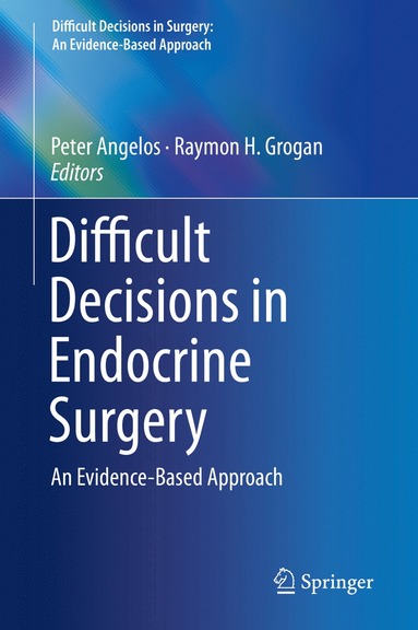 bokomslag Difficult Decisions in Endocrine Surgery