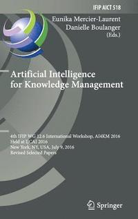 bokomslag Artificial Intelligence for Knowledge Management