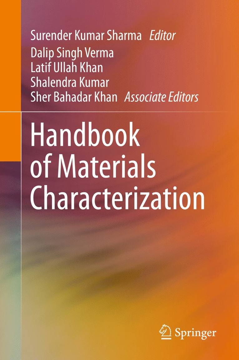 Surender Kumar Sharma - Handbook of Materials Characterization, Inbunden