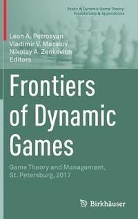 bokomslag Frontiers of Dynamic Games