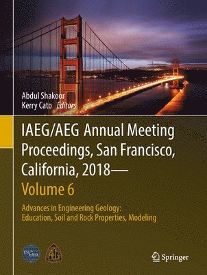 bokomslag IAEG/AEG Annual Meeting Proceedings, San Francisco, California, 2018-Volume 6