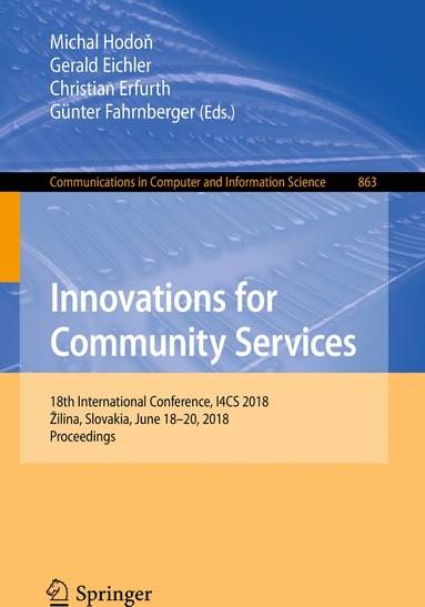 bokomslag Innovations for Community Services