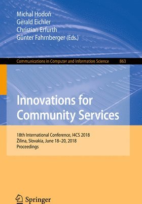 Michal Hodoň, Gerald Eichler, Christian Erfurth, Günter Fahrnberger, Michal Hodo&#328;, Michal Hodon - Innovations for Community Services, Häftad