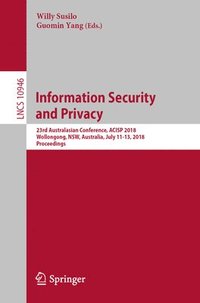 bokomslag Information Security and Privacy