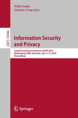 Information Security and Privacy 1