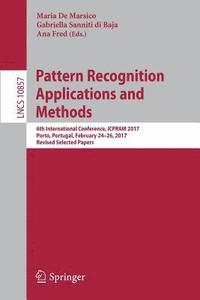 bokomslag Pattern Recognition Applications and Methods