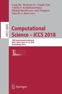 bokomslag Computational Science  ICCS 2018