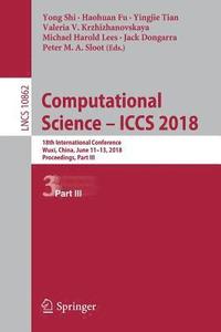 bokomslag Computational Science - ICCS 2018