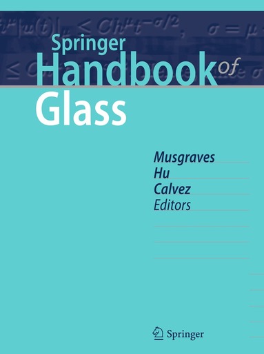 J. David Musgraves, Juejun Hu, Laurent Calvez - Springer Handbook of Glass, Inbunden