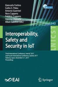 bokomslag Interoperability, Safety and Security in IoT