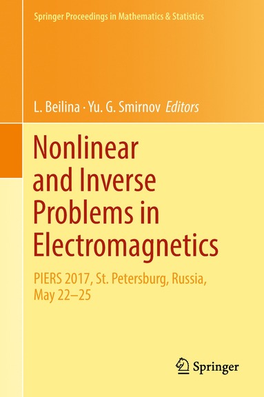 bokomslag Nonlinear and Inverse Problems in Electromagnetics