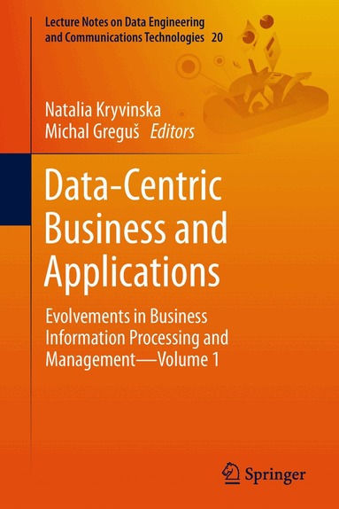 Natalia Kryvinska, Michal Greguš - Data-Centric Business and Applications, Häftad