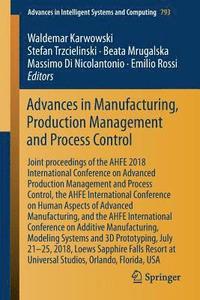 bokomslag Advances in Manufacturing, Production Management and Process Control