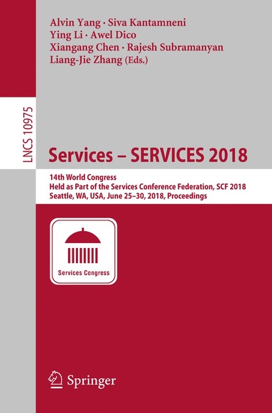 bokomslag Services - SERVICES 2018