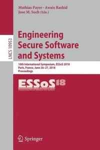 bokomslag Engineering Secure Software and Systems