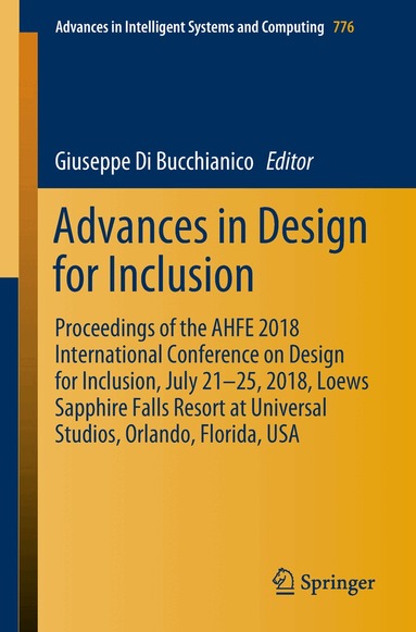 Giuseppe Di Bucchianico - Advances in Design for Inclusion, Häftad