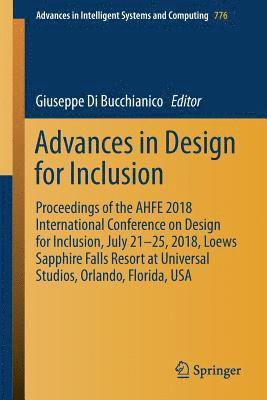 Advances in Design for Inclusion 1