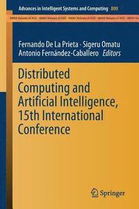 bokomslag Distributed Computing and Artificial Intelligence, 15th International Conference