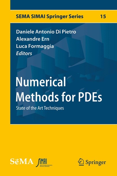 Daniele Antonio Di Pietro, Alexandre Ern, Luca Formaggia - Numerical Methods for PDEs, Inbunden