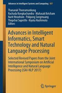 bokomslag Advances in Intelligent Informatics, Smart Technology and Natural Language Processing