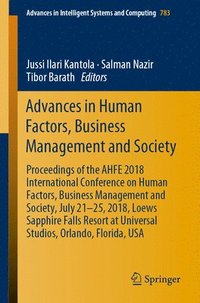 bokomslag Advances in Human Factors, Business Management and Society