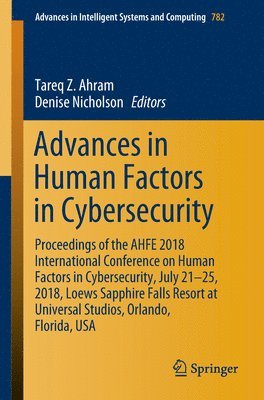 bokomslag Advances in Human Factors in Cybersecurity