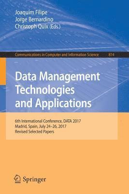 Data Management Technologies and Applications 1