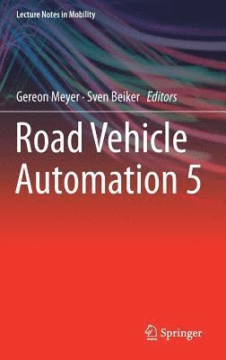 bokomslag Road Vehicle Automation 5