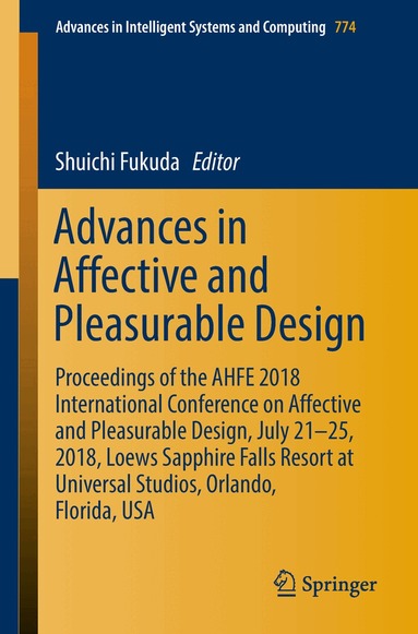 Shuichi Fukuda - Advances in Affective and Pleasurable Design, Häftad
