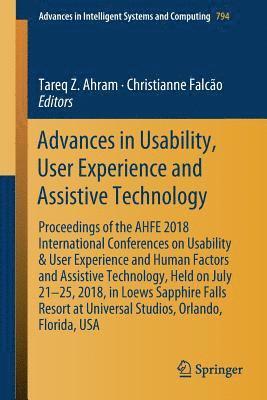 Advances in Usability, User Experience and Assistive Technology 1