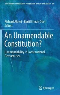 bokomslag An Unamendable Constitution?