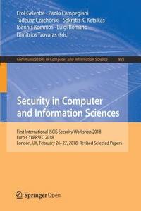 bokomslag Security in Computer and Information Sciences