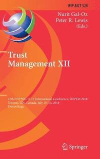 bokomslag Trust Management XII