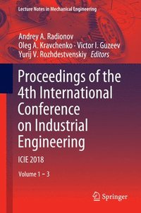 bokomslag Proceedings of the 4th International Conference on Industrial Engineering