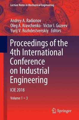 Proceedings of the 4th International Conference on Industrial Engineering 1