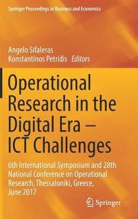 bokomslag Operational Research in the Digital Era - ICT Challenges