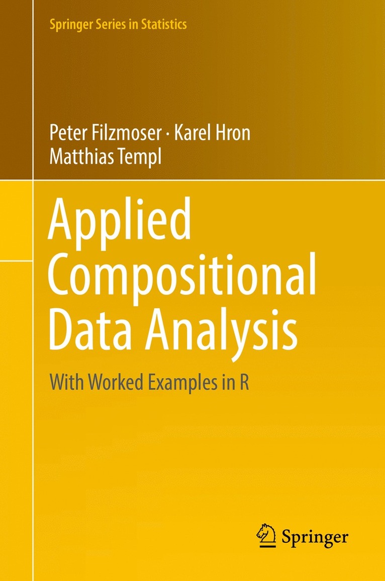 Peter Filzmoser, Karel Hron, Matthias Templ - Applied Compositional Data Analysis, Inbunden