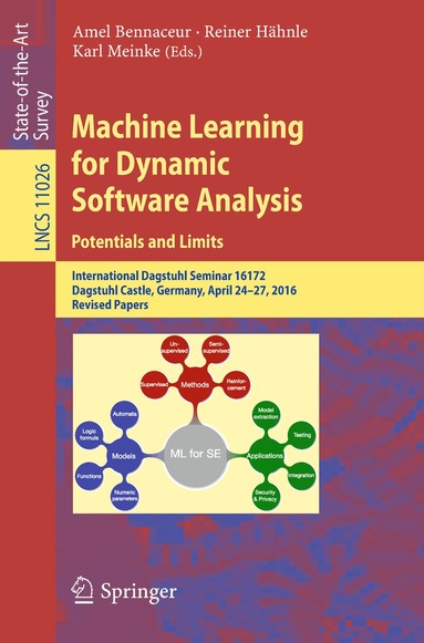 Amel Bennaceur, Reiner Hähnle, Karl Meinke - Machine Learning for Dynamic Software Analysis: Potentials and Limits, Häftad