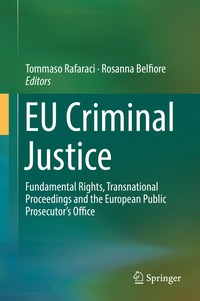 bokomslag EU Criminal Justice