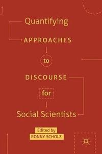 bokomslag Quantifying Approaches to Discourse for Social Scientists