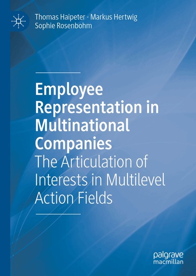 Thomas Haipeter, Markus Hertwig, Sophie Rosenbohm - Employee Representation in Multinational Companies, Inbunden