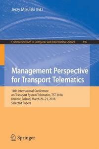 bokomslag Management Perspective for Transport Telematics