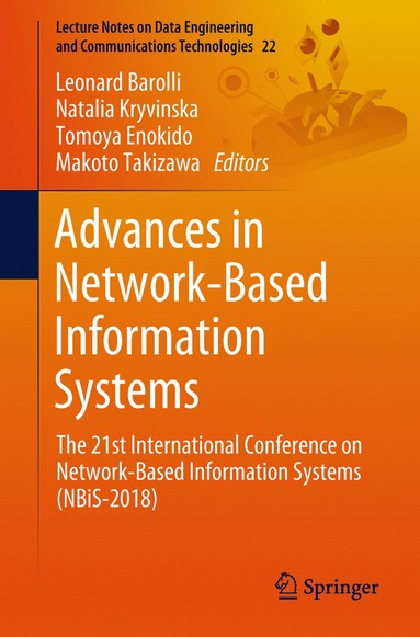 bokomslag Advances in Network-Based Information Systems