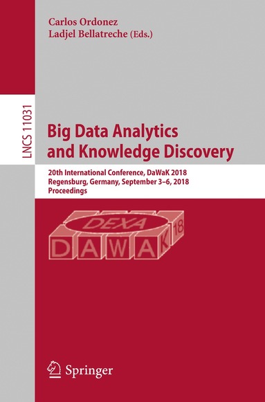 Carlos Ordonez, Ladjel Bellatreche - Big Data Analytics and Knowledge Discovery, Häftad