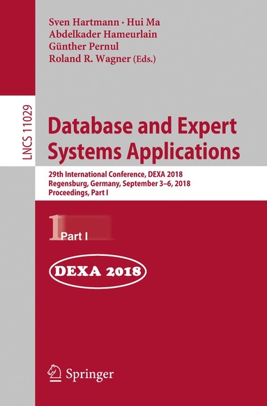 Sven Hartmann, Hui Ma, Abdelkader Hameurlain, Günther Pernul, Roland R. Wagner - Database and Expert Systems Applications, Häftad