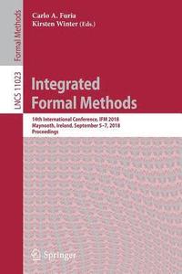 bokomslag Integrated Formal Methods